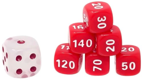 BB-Toy-Trades kompatibel für PKM TCG Elite Top Trainer Würfel Set Schadensmarken Dice Set mit BB-Toy-Trades Versandschutz Astralglanz - Astral Radiance - Build & Battle Stadium rot von BB-Toy-Trades