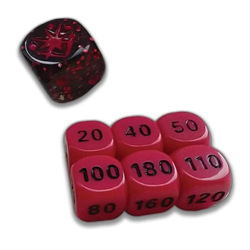 BB-Toy-Trades kompatibel für Pokemon Elite Top Trainer Würfel Set Schadensmarken Dice Set mit BB-Toy-Trades Versandschutz (Astralglanz - Astral Radiance) von BB-Toy-Trades