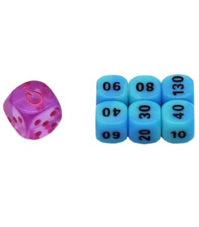 BB-Toy-Trades kompatibel für Pokemon Elite Top Trainer Würfel Set Schadensmarken Dice Set mit BB-Toy-Trades Versandschutz (Drachenwandel - Evolving Skies 2) von BB-Toy-Trades