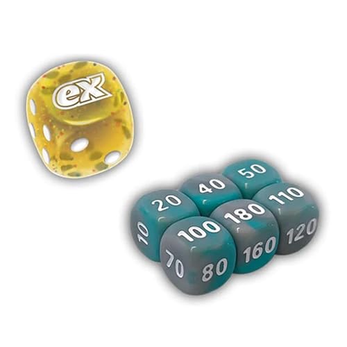 BB-Toy-Trades kompatibel für Pokemon Elite Top Trainer Würfel Set Schadensmarken Dice Set mit BB-Toy-Trades Versandschutz (Stürmische Funken - Surging Sparks) von BB-Toy-Trades