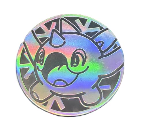 BB-Toy-Trades kompatibel für Pokemon Pin Flipping Coin Shiny Trading Card Sammelkarten Münze mit BB-Toy-Trades Versandschutz (Flaniwal) von BB-Toy-Trades