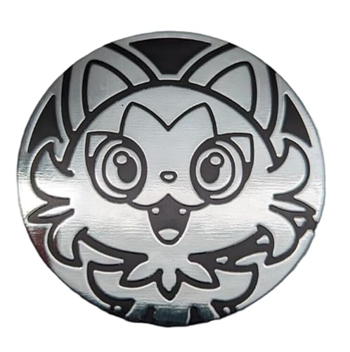 BB-Toy-Trades kompatibel für Pokemon Pin Flipping Coin Shiny Trading Card Sammelkarten Münze mit BB-Toy-Trades Versandschutz - Felori von BB-Toy-Trades