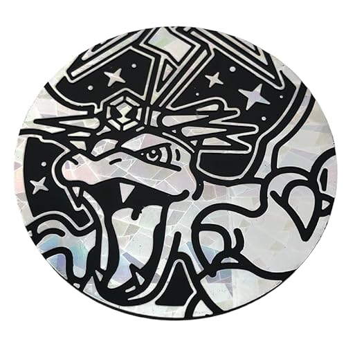 BB-Toy-Trades kompatibel für Pokemon Pin Flipping Coin Shiny Trading Card Sammelkarten Münze mit BB-Toy-Trades Versandschutz Terastal Glurak Charizard von BB-Toy-Trades