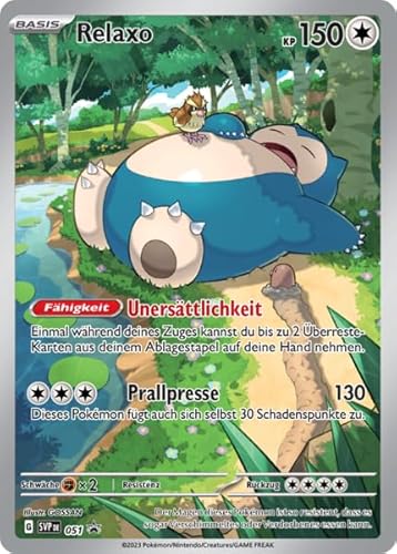 BB-Toy-Trades kompatibel für Pokemon Relaxo SVP051 Karmesin & Purpur 151 Promo Karte - DEUTSCH - Einzelkarte Fullart Holo BB-Toy-Trades kompatibel für Pokemon Relaxo SVP051 Karmesin & Purpur 151 Promo Karte - DEUTSCH - Einzelkarte Fullart Holo von BB-Toy-Trades