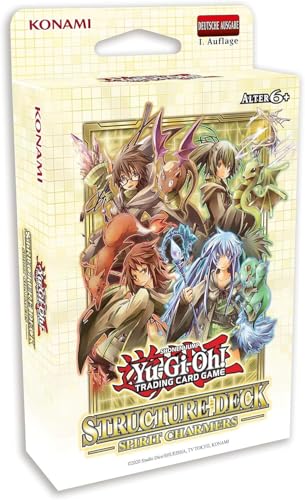 BB-Toy-Trades kompatibel für Yugioh Spirit Charmers Structure Deck - Deutsche Ausgabe 1. Auflage - NEU & OVP + Toploader von BB-Toy-Trades