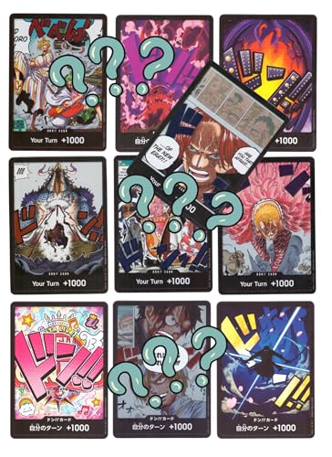 One Piece 10 Alt Art Don Cards - Verschiedene Don!! Karten - Englisch/Japanisch Mix Sammelkarten Kartenpack im BB-Toy-Trades Versandschutz von BB-Toy-Trades