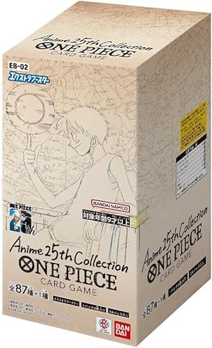 BB-Toy-Trades One Piece Card Game - Anime 25th Collection Booster Display Box EB-02 JAPANISCH NEU & OVP Toploader von BB-Toy-Trades