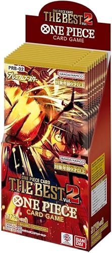 One Piece Card Game - The Best Vol.2 Booster Display Box PRB-02 JAPANISCH NEU & OVP + BB-Toy-Trades Toploader One Piece Card Game - The Best Vol.2 Booster Display Box PRB-02 JAPANISCH NEU & OVP + BB-Toy-Trades Toploader von BB-Toy-Trades