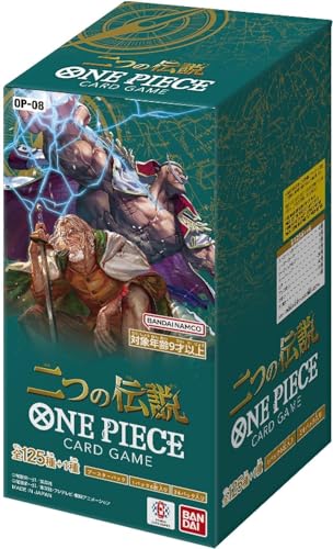 BB-Toy-Trades One Piece Card Game - Two Legends Booster Display Box OP-08 JAPANISCH NEU & OVP Toploader von BB-Toy-Trades