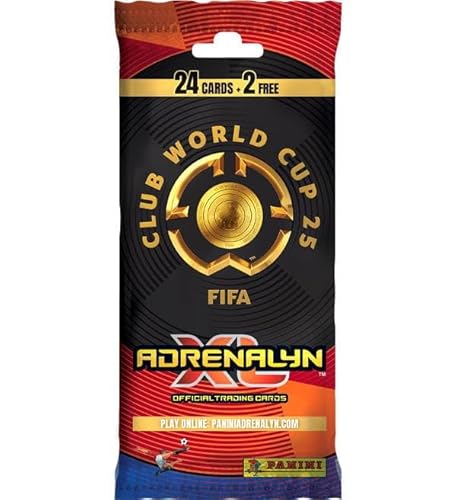 Panini FIFA Club World Cup 1x Fat Pack Booster Adrenalyn XL WM 2025 Saison Fussball Trading Cards und BB-Toy-Trades Toploader Panini FIFA Club World Cup 1x Fat Pack Booster Adrenalyn XL WM 2025 Saison Fussball Trading Cards und BB-Toy-Trades Toploader von BB-Toy-Trades