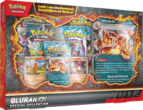 Pokemon Glurak EX Spezial-Kollektion - Deutsch NEU & OVP und BB-Toy-Trades-Toploader von BB-Toy-Trades