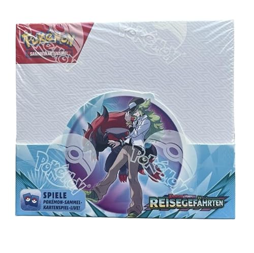 Pokemon Karmesin & Purpur Reisegefährten 36 Booster Display (36er Box) - Deutsch - NEU & OVP KP9 + BB-Toy-Trades Toploader von BB-Toy-Trades