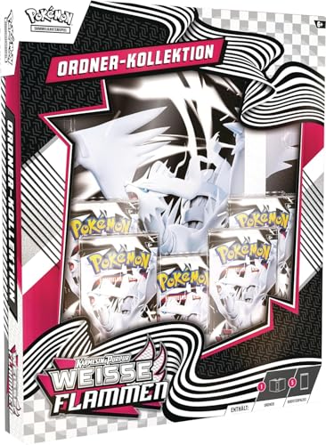 Pokemon Karmesin & Purpur Weisse Flammen Ordner Kollektion Reshiram - Deutsch NEU & OVP und BB-Toy-Trades-Toploader von BB-Toy-Trades
