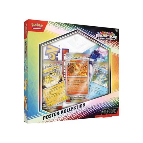 Pokemon Prismatische Entwicklungen Poster Kollektion - Deutsch NEU & OVP und BB-Toy-Trades-Toploader Pokemon Prismatische Entwicklungen Poster Kollektion - Deutsch NEU & OVP und BB-Toy-Trades-Toploader von BB-Toy-Trades