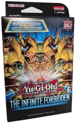 YuGiOh! The Infinite Forbidden Tuckbox mit 3 Booster Packs - DEUTSCH - 1.Auflage NEU & OVP! YGO + BB-Toy-Trades Toploader von BB-Toy-Trades