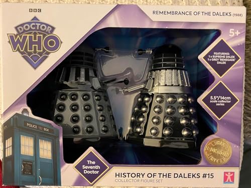 BBC Doctor Who Geschichte der Daleks 15 Erinnerung an die Daleks Figuren-Set von BBC