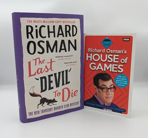 Richard Osman 2 Book Set The Last Devil To Die, House of Games von BBC