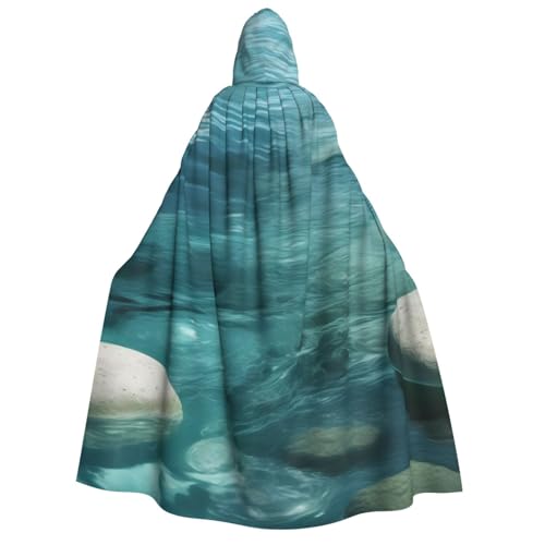 BBEXJIGY Ruhiger Wasserdruck Uni Halloween Kapuzenumhang Vampir Hexenkostüm BBEXJIGY Ruhiger Wasserdruck Uni Halloween Kapuzenumhang Vampir Hexenkostüm von BBEXJIGY