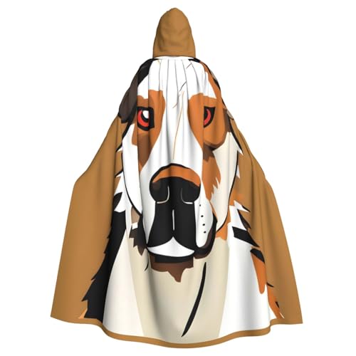 BBEXJIGY Uni Kapuzenumhang Tierdruck Bauernhof Halloween Hexenkostüm BBEXJIGY Uni Kapuzenumhang Tierdruck Bauernhof Halloween Hexenkostüm von BBEXJIGY