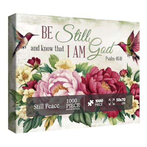 Christian Kolibri Puzzle für Erwachsene 1000 Teile Vogel Blume Puzzle Religiöse Jesus Bibel Inspirierende katholische Blumenschrift Glaube Puzzle Christian Kolibri Puzzle für Erwachsene 1000 Teile Vogel Blume Puzzle Religiöse Jesus Bibel Inspirierende katholische Blumenschrift Glaube Puzzle von BBOLDIN