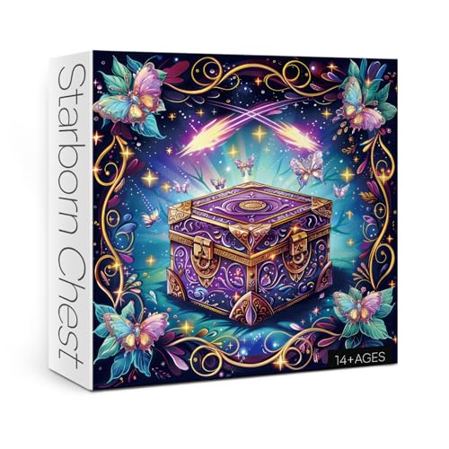 Fantasy Schmetterling Puzzle für Erwachsene 1000 Teile, Magic Gradient Star Jigsaw Puzzle, Mystic Purple Puzzle als Home Wall Decor Fantasy Schmetterling Puzzle für Erwachsene 1000 Teile, Magic Gradient Star Jigsaw Puzzle, Mystic Purple Puzzle als Home Wall Decor von BBOLDIN