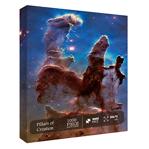 Weltraum Puzzle 1000 Teile Erwachsene, Sonnensystem Galaxie Puzzle für Erwachsene, Hubble-Säulen der Schöpfung Planeten Stern Nebel Universum Bild Jigsaw Puzzle Weltraum Puzzle 1000 Teile Erwachsene, Sonnensystem Galaxie Puzzle für Erwachsene, Hubble-Säulen der Schöpfung Planeten Stern Nebel Universum Bild Jigsaw Puzzle von BBOLDIN