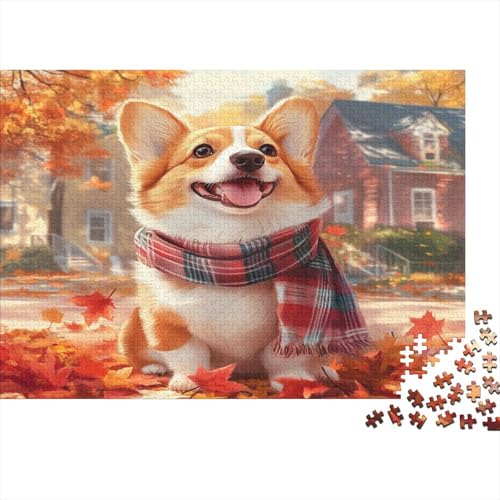 Corgi Puzzles1000 Teile, Puzzle Für Erwachsene, Geschicklichkeitsspiel Für Die Ganze Familie, Klassische Puzzle,Geburtstagsgeschenk Erwachsenen Puzzlespiel Puzzel 1000pcs (75x50cm) von BBQYNVKJR