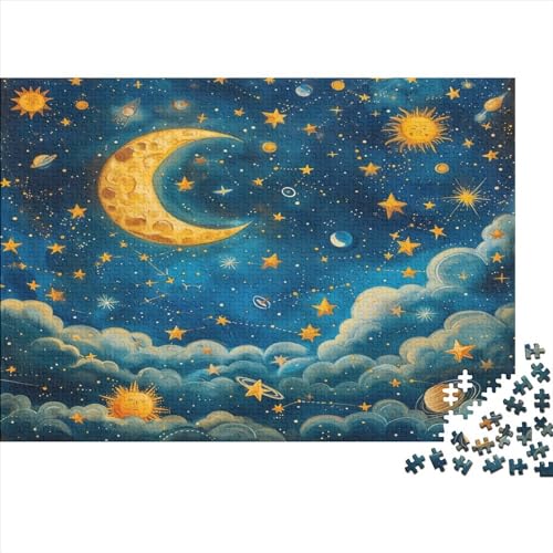 Nachthimmel Puzzles1000 Teile, Puzzle Für Erwachsene, Geschicklichkeitsspiel Für Die Ganze Familie, Klassische Puzzle,Geburtstagsgeschenk Erwachsenen Puzzlespiel Puzzel 1000pcs (75x50cm) von BBQYNVKJR