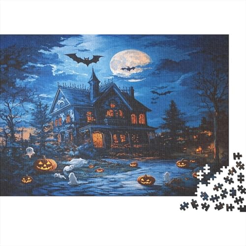 Schloss Puzzlespiel 1000 Teile Erwachsene -Puzzle 1000 Stück Spiel Puzzles Für Erwachsene Kinder Puzzle Erwachsenen Puzzlespiel Puzzel 1000pcs (75x50cm) von BBQYNVKJR