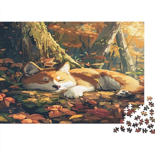 Shiba Inu Puzzles1000 Teile, Puzzle Für Erwachsene, Geschicklichkeitsspiel Für Die Ganze Familie, Klassische Puzzle,Geburtstagsgeschenk Erwachsenen Puzzlespiel Puzzel 1000pcs (75x50cm) von BBQYNVKJR
