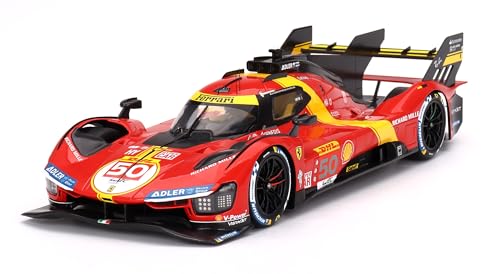 BBR Models BBRCS18003 - Ferrar. 499P Team AF Corse #50 3rd Place WEC 1000 Miles of Sebring 2023 - maßstab 1/18 - Modellauto von BBR Models