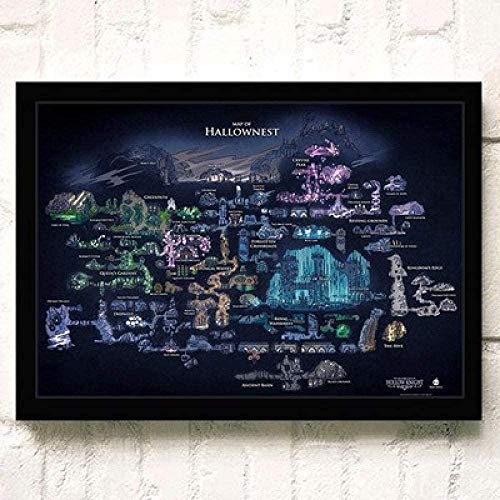 BBSJX Puzzle 1000 Teile, Holzpuzzle, Klassisches Puzzle 75x50 cm, Dark Fantasy, Hollow Knight Videospiel, Rätsel, 8-12 Jahre, 1000 Stück BBSJX Puzzle 1000 Teile, Holzpuzzle, Klassisches Puzzle 75x50 cm, Dark Fantasy, Hollow Knight Videospiel, Rätsel, 8-12 Jahre, 1000 Stück von BBSJX