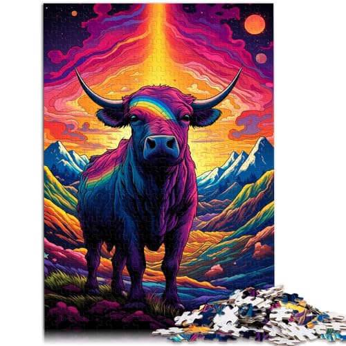 1000 Puzzleteile für Erwachsene „Symphony Cow“ Denkspiel Familienspiel Stressabbau schwierige Herausforderung für Teenager ab 14 Jahren 26x38cm 1000 Puzzleteile für Erwachsene „Symphony Cow“ Denkspiel Familienspiel Stressabbau schwierige Herausforderung für Teenager ab 14 Jahren 26x38cm von BBVNFLIR
