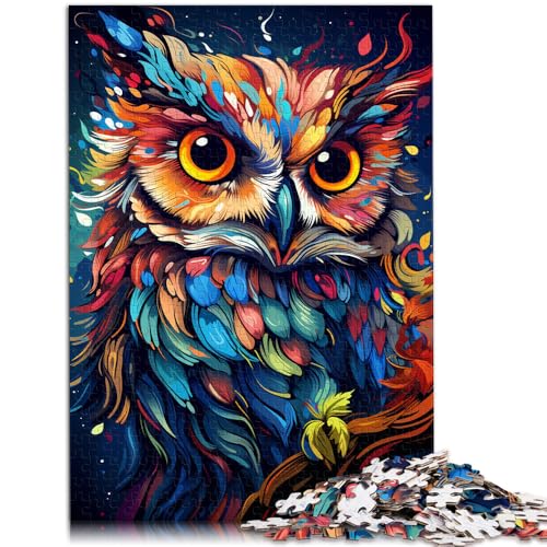 1000 Puzzleteile für Erwachsene Art Owl Denkspiel Helfen Sie dem Gehirn süchtig machende Spielzeuge zu trainieren und Geduld zu fördern 26x38cm 1000 Puzzleteile für Erwachsene Art Owl Denkspiel Helfen Sie dem Gehirn süchtig machende Spielzeuge zu trainieren und Geduld zu fördern 26x38cm von BBVNFLIR
