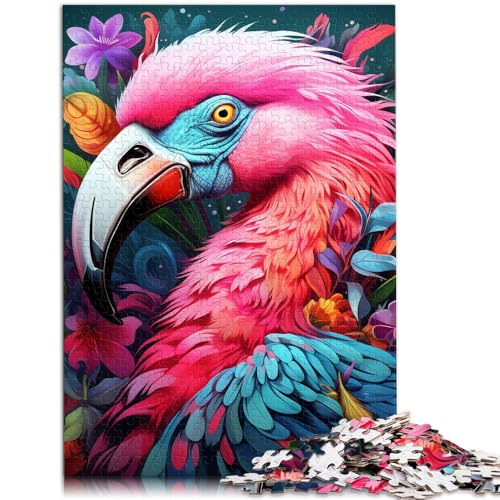 1000 Puzzleteile für Erwachsene Kunst Psychedelischer Flamingo Denkspiel Stressabbau Urlaub zu Hause Zeitvertreib für 14-Jährige 26x38cm 1000 Puzzleteile für Erwachsene Kunst Psychedelischer Flamingo Denkspiel Stressabbau Urlaub zu Hause Zeitvertreib für 14-Jährige 26x38cm von BBVNFLIR