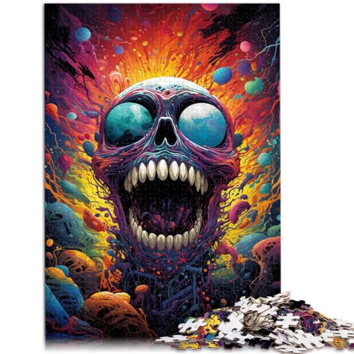 1000 Puzzleteile für Erwachsene Totenkopf-Denkspiel hilft dem Gehirn süchtig machendes Spielzeug zu trainieren und Geduld zu fördern 26x38cm 1000 Puzzleteile für Erwachsene Totenkopf-Denkspiel hilft dem Gehirn süchtig machendes Spielzeug zu trainieren und Geduld zu fördern 26x38cm von BBVNFLIR