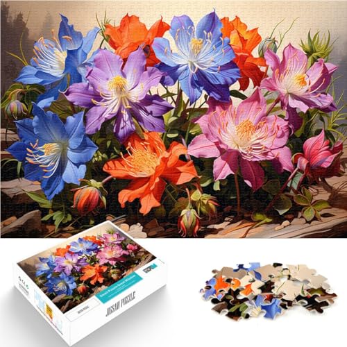 1000 Puzzleteile für Erwachsene wunderschöne Landschaft vor Ort Denksportaufgabe für die Intelligenz des Gehirns süchtig machendes Spielzeug 50x75cm von BBVNFLIR