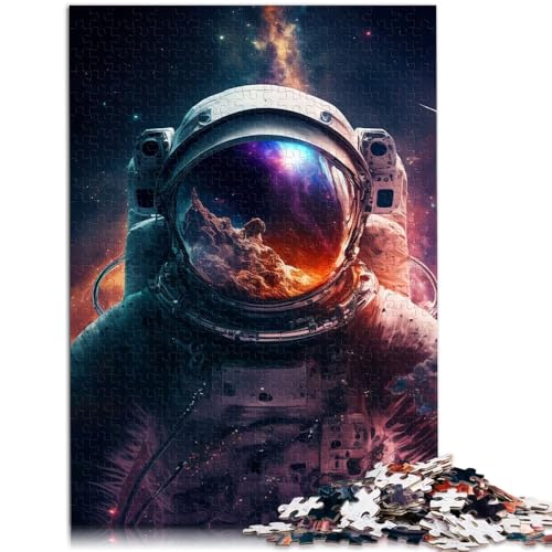 1000 Teile Puzzle Astronaut für Erwachsene Spaß für die ganze Familie Aktivitäten zu Hause Geburtstagsgeschenk Reisegeschenk für Teenager ab 14 Jahren 26x38cm von BBVNFLIR