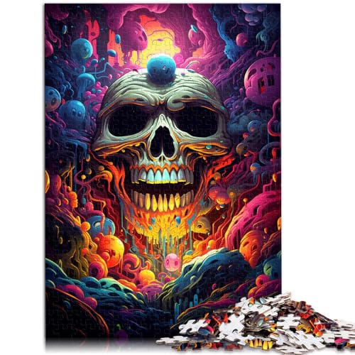 1000-Teile-Puzzle für Erwachsene Fantasy-Totenkopf Familienspiel und Lernspiel für Geburtstag Weihnachten und Teenager ab 14 Jahren 50x75cm 1000-Teile-Puzzle für Erwachsene Fantasy-Totenkopf Familienspiel und Lernspiel für Geburtstag Weihnachten und Teenager ab 14 Jahren 50x75cm von BBVNFLIR