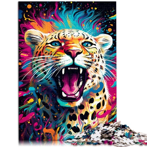 1000-teiliges Puzzle Erwachsene Gepard Lernspiel Herausforderungsspielzeug anspruchsvoll zu vervollständigen Aber lustig und humorvoll Teenager ab 14 Jahren 26x38cm 1000-teiliges Puzzle Erwachsene Gepard Lernspiel Herausforderungsspielzeug anspruchsvoll zu vervollständigen Aber lustig und humorvoll Teenager ab 14 Jahren 26x38cm von BBVNFLIR