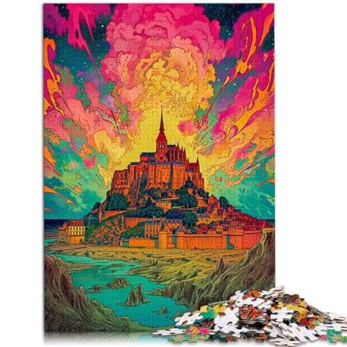 1000-teiliges Puzzle Erwachsene Mont Saint DIY-Puzzlespielzeug Helfen Sie dem Gehirn zu trainieren um die Geduld von 14-Jährigen zu fördern 50x75cm 1000-teiliges Puzzle Erwachsene Mont Saint DIY-Puzzlespielzeug Helfen Sie dem Gehirn zu trainieren um die Geduld von 14-Jährigen zu fördern 50x75cm von BBVNFLIR
