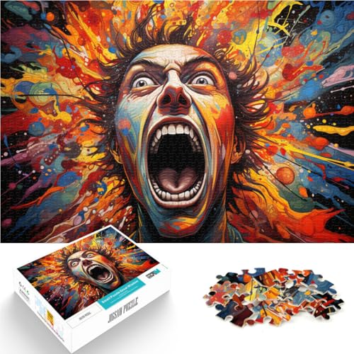 1000-teiliges Puzzle Erwachsene Puzzle-Kunst Quizspiel Trainieren Sie das Gehirn mit süchtig machenden Spielzeugen und fördern Sie die Geduld von Teenagern ab 14 Jahren 50x75cm von BBVNFLIR