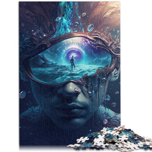 1000-teiliges Puzzle für Erwachsene „Abyss“ – anspruchsvolles Spiel ganze Familie 26x38cm von BBVNFLIR