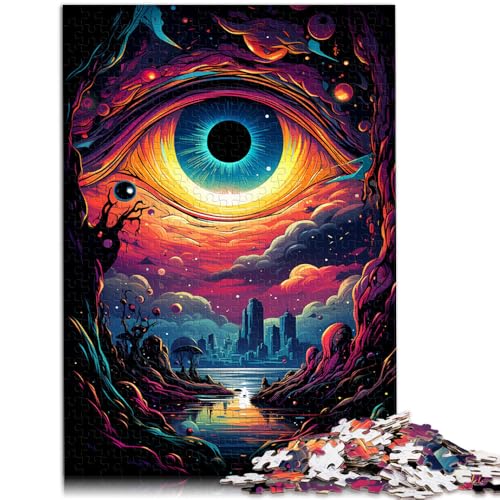 1000-teiliges Puzzle für Erwachsene „Augen des Himmels“ das praktische Spiel ganze Familie 26x38cm von BBVNFLIR