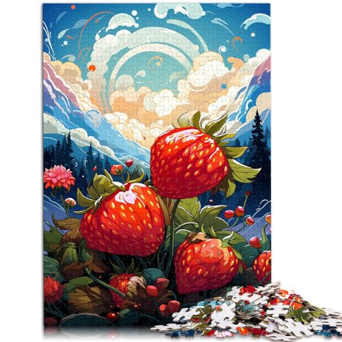 1000-teiliges Puzzle für Erwachsene „Cloudberries“ – anspruchsvolles Spiel mit passendem Poster und Quizblatt 26x38cm von BBVNFLIR