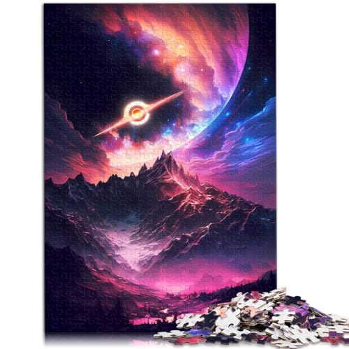 1000-teiliges Puzzle für Erwachsene „Dawn of Black Hole“ – Heimdekorationspuzzle das herausfordernd zu vervollständigen ist Aber Spaß Macht und humorvoll ist 26x38cm 1000-teiliges Puzzle für Erwachsene „Dawn of Black Hole“ – Heimdekorationspuzzle das herausfordernd zu vervollständigen ist Aber Spaß Macht und humorvoll ist 26x38cm von BBVNFLIR