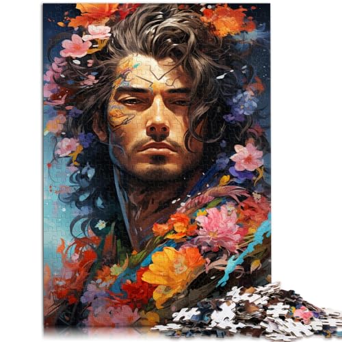 1000-teiliges Puzzle für Erwachsene „Der Weg des Samurai“ Wanddekoration verbessert das Gedächtnis für Teenager ab 14 Jahren 50x75cm von BBVNFLIR