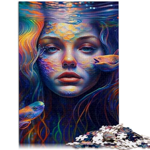 1000-teiliges Puzzle für Erwachsene „Rainbow Spirit“-Puzzle praktisches Spiel Lernspiel für Geburtstag Weihnachten für Kinder ab 14 Jahren 26x38cm von BBVNFLIR