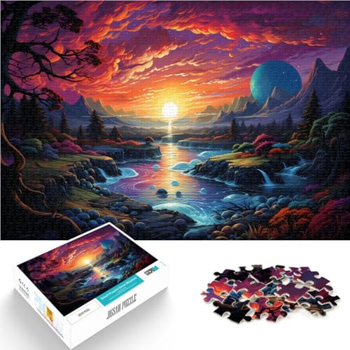 1000-teiliges Puzzle für Erwachsene „Sonnenuntergangstour“ – anspruchsvolles Spiel Wanddekoration einzigartige Geburtstags 26x38cm 1000-teiliges Puzzle für Erwachsene „Sonnenuntergangstour“ – anspruchsvolles Spiel Wanddekoration einzigartige Geburtstags 26x38cm von BBVNFLIR