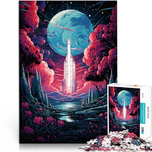 1000-teiliges Puzzle für Erwachsene Art Rocket-Lernspielzeug mit passendem Poster und Quizblatt für Teenager ab 14 Jahren 50x75cm 1000-teiliges Puzzle für Erwachsene Art Rocket-Lernspielzeug mit passendem Poster und Quizblatt für Teenager ab 14 Jahren 50x75cm von BBVNFLIR